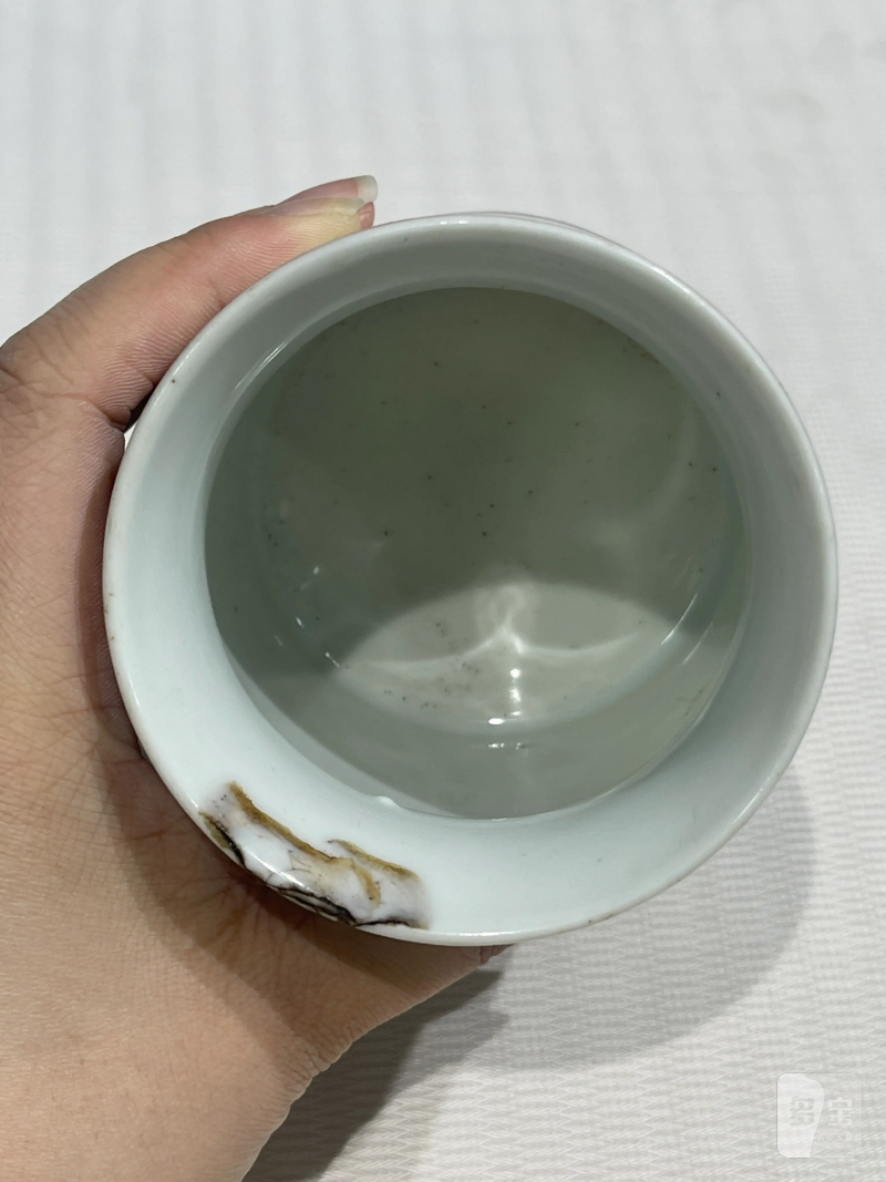 民国 粉彩瓷器一组五件 - 图14